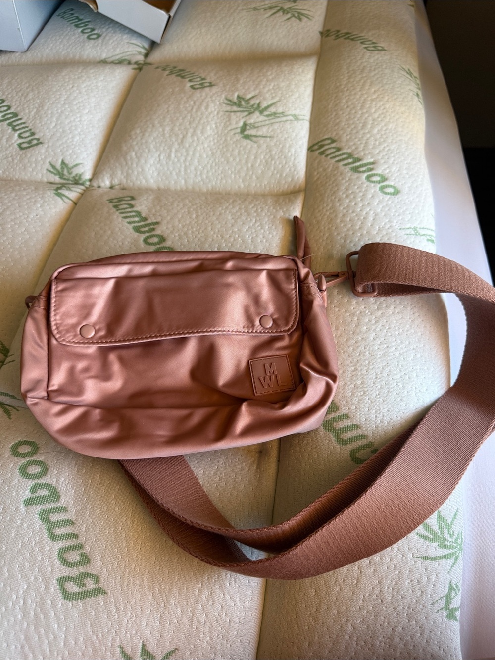 Madewell Mauve Crossbody Bag - Womens Shoulder Sling